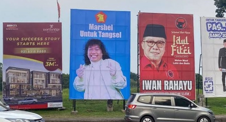 Gerindra resmi dukung Komika Marshel Widianto siap maju di Pilkada Tangsel 2024.