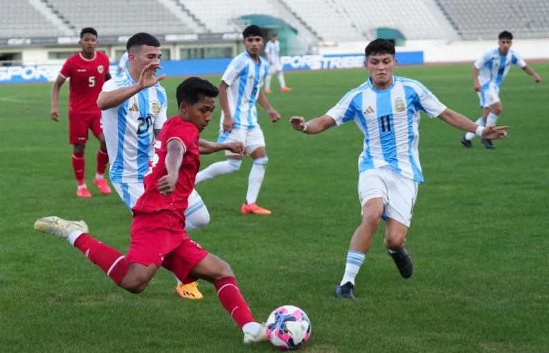 Timnas Indonesia U-20 kalahkan Argantina 2-1