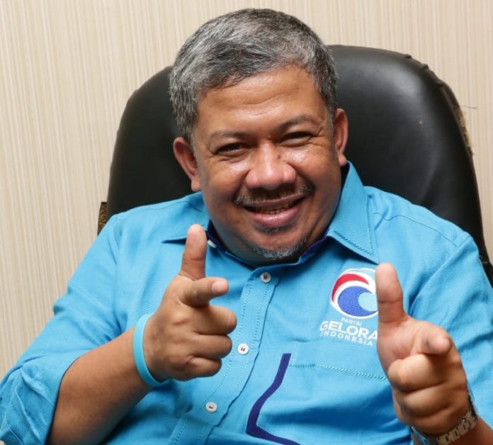 Politisi Partai Gelora Fahri Hamzah