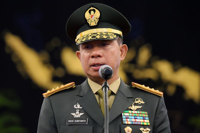 Panglima TNI Jenderal Agus Subiyanto