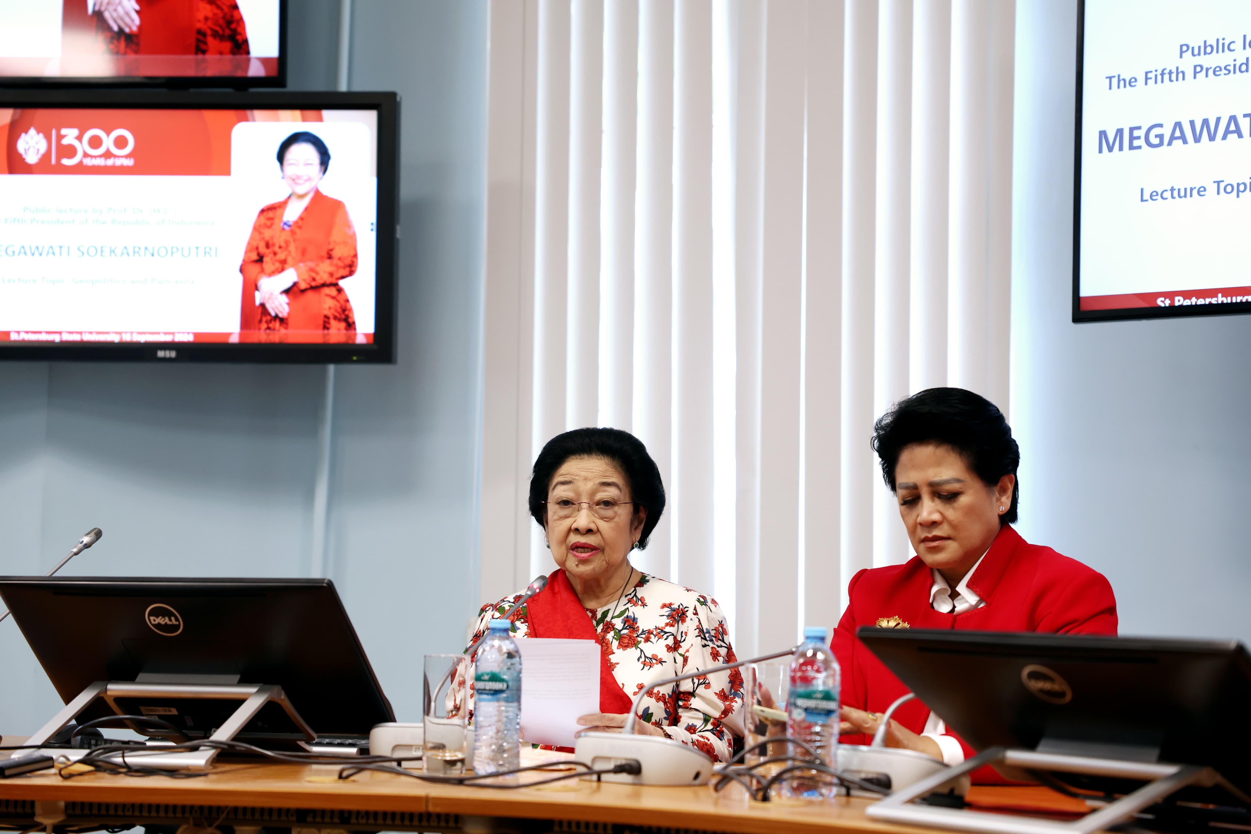 Megawati jadi pembicara kunci di St.Petersburg University, Rusia. (Ist)