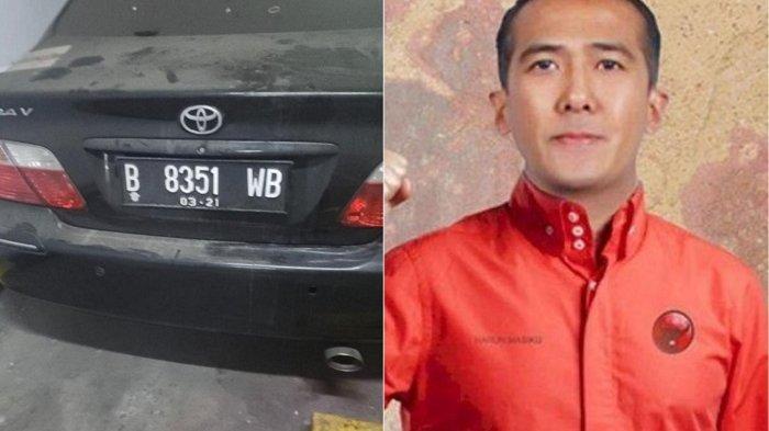 Mobil milik Harun Masiku disita KPK. (Tribunnews)