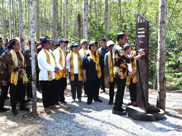 Pencanangan Wanagama Nusantara di IKN