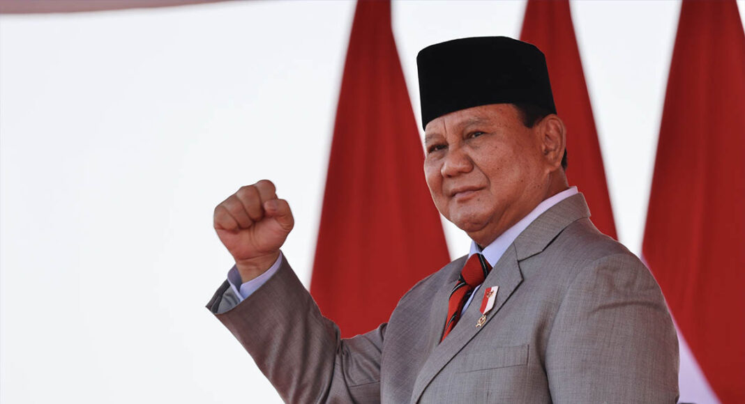 Presiden terpilih Prabowo Subianto