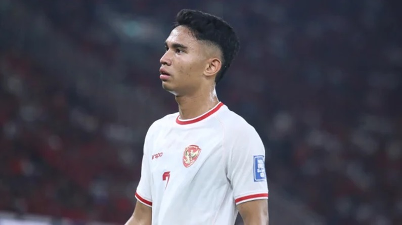 Pemain Timnas Indonesia Marselino Ferdinan diklaim pemain Malaysia. Foto: Net