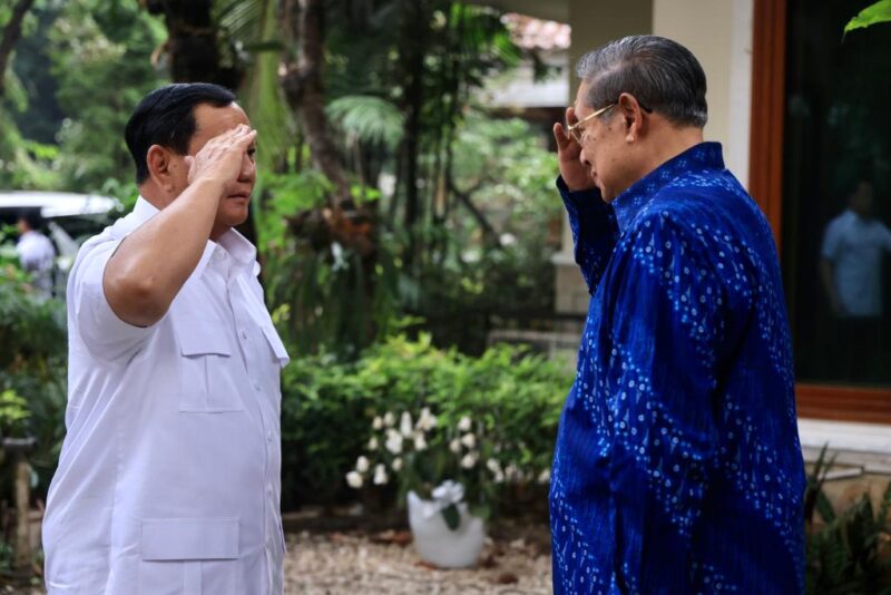 Presiden Prabowo Subianto bertemu Presiden ke-6 SBY