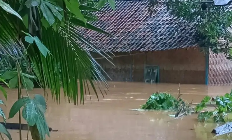 Banjir Kabupaten Lebak Banten, terdampak di 19 Kecamatan. Foto: BPBD