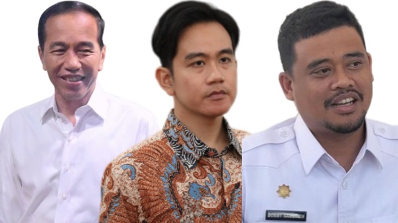 PDIP putuskan pecat mantan Presiden Jokowi, anaknya Gibran dan menantunya Bobby Nasution. Foto: Net