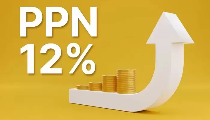 Pemerintah menetapkan ppn naik menjadi 12 %