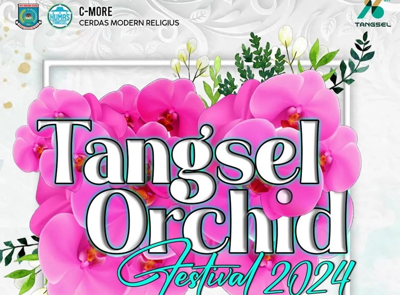 Tangsel Orchid Festival akan diadakan mulai 4-8 Desember 2024.