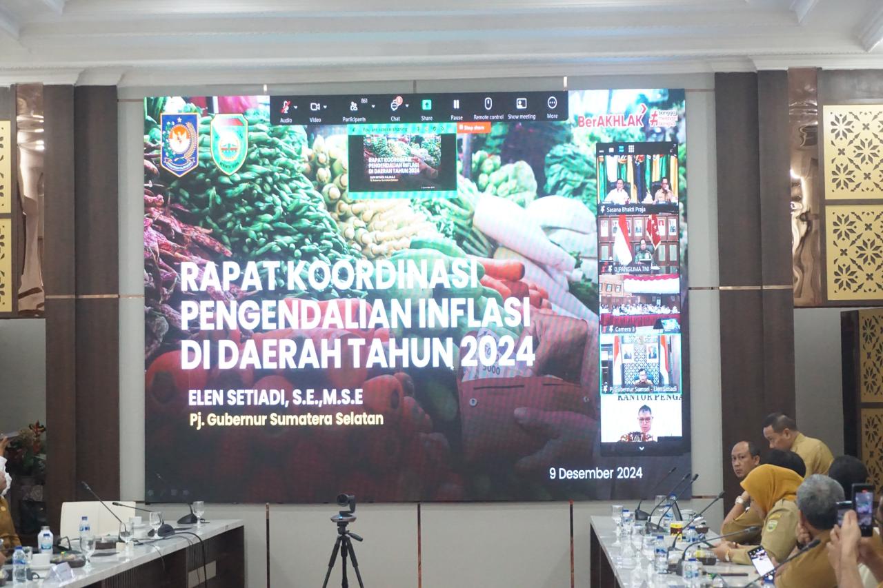 Rapat Koordinasi Pengendalian Inflasi di Daerah Tahun 2024