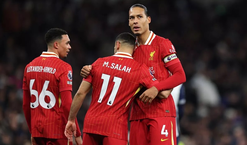 Liverpool akan menjamu Manchester United dalam lanjutan Liga Inggris pada Minggu 5 Januari 2025 di Anfield. Foto: Mirror