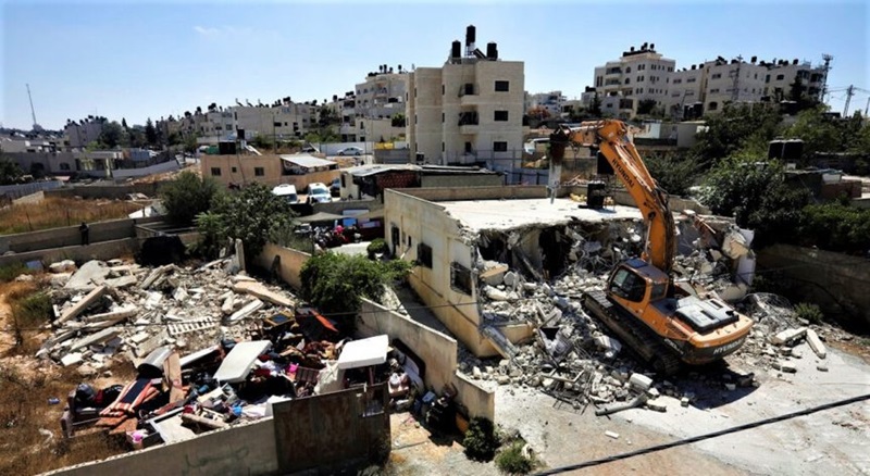 Pengadilan Israel perintahkan gusur paksa ratusan rumah warga di Batn al-Hawa, Silwan. Foto: Wafa