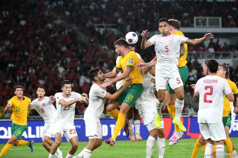 Timnas Indonesia imbangi permainan Australia tanpa gol