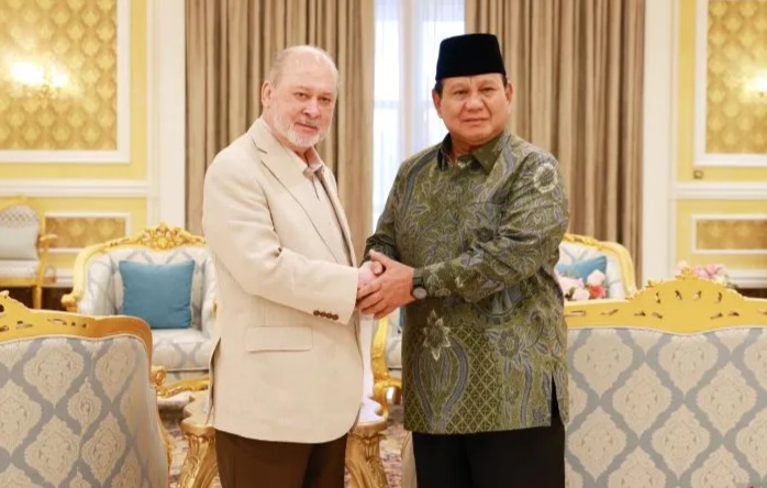 Pertemuan Menhan Prabowo dengan Raja Malaysia Sultan Ibrahim