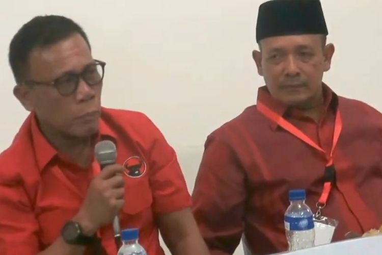 Bakal Calon Bupati Tapteng Masinton Pasaribu dan Bakal Cabup Tapteng