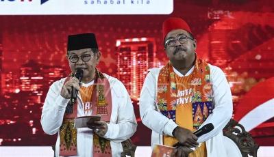 Calon Gubernur-Cawagub Jakarta, Pramono Anung-Rano Karno unggul sementara hasil QC beberapa lembaga survei.