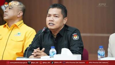 Ketua KPU DKI Wahyu Dinata