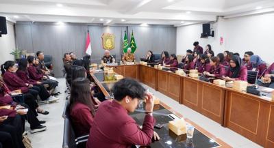 Audiensi JAM DATUN dan Mahasiswa Binus University.