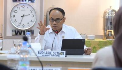 Eks Menkominfo yang saat ini menjabat Menkop Budi Arie Setiadi diperiksa Bareskrim Polri. Foto: Dok/Kemenkop