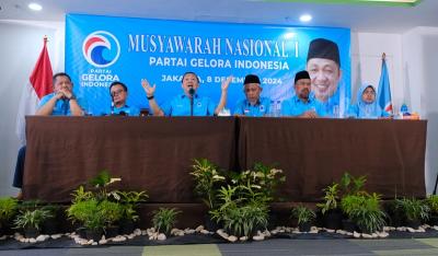 Anis Matta kembali terpilih sebagai Ketua Umum Partai Gelora. Foto: Istimewa