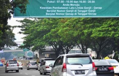 Ganjil Genap Jakarta pada Senin 6 Januari 2025 ini kembali diberlakukan.