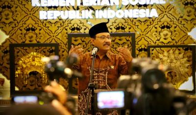 Menteri Sosial Saifullah Yusuf atau Gus Ipul.